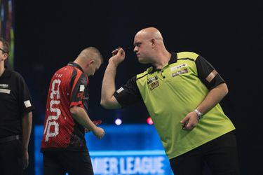 Programma Premier League of Darts: Van Gerwen woensdag op andere zender