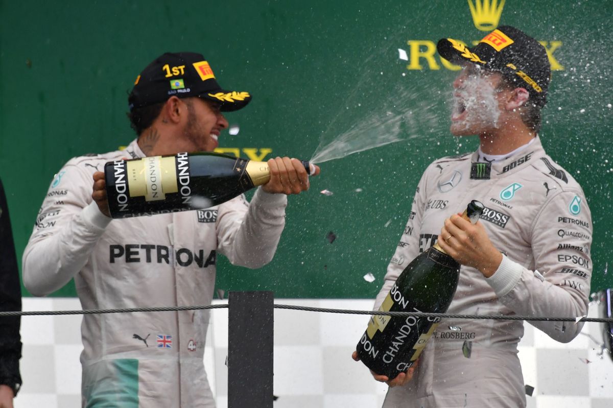 Rosberg en Hamilton zijn ineens mierzoet tegen elkaar