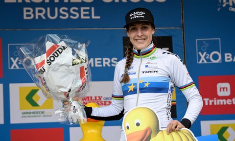 Winnen is voor Lucinda Brand een gewoonte, ook in de Waaslandcross