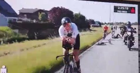 Bizar... Ironman Hamburg gaat ondanks dodelijk ongeluk motorrijder gewoon door