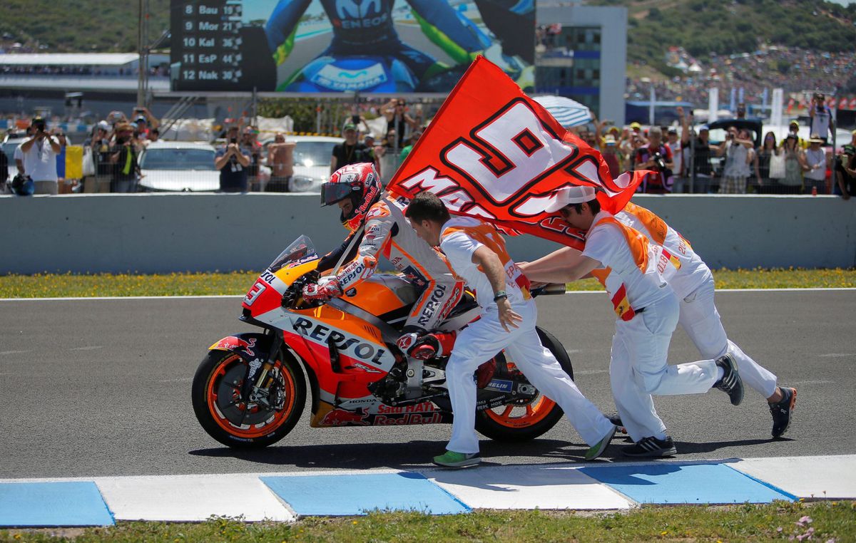 Márquez wint MotoGP in eigen land