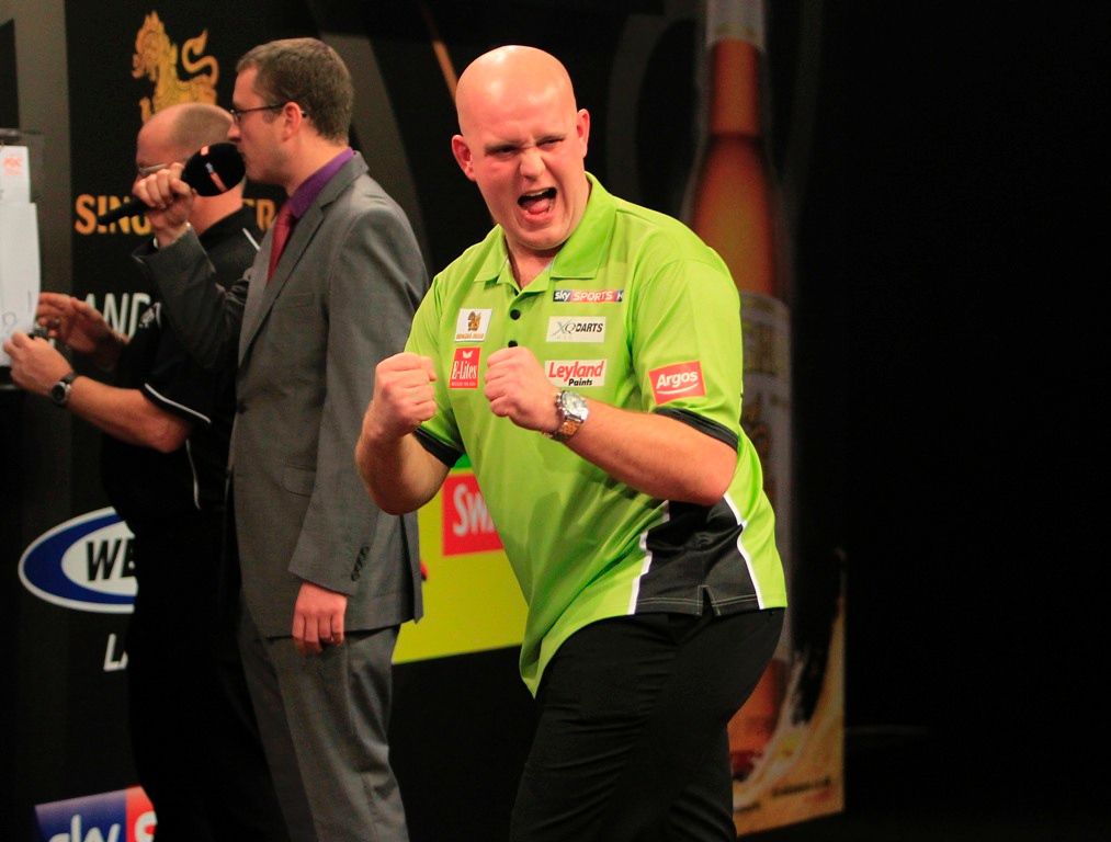 Makkie voor Van Gerwen op Grand Slam