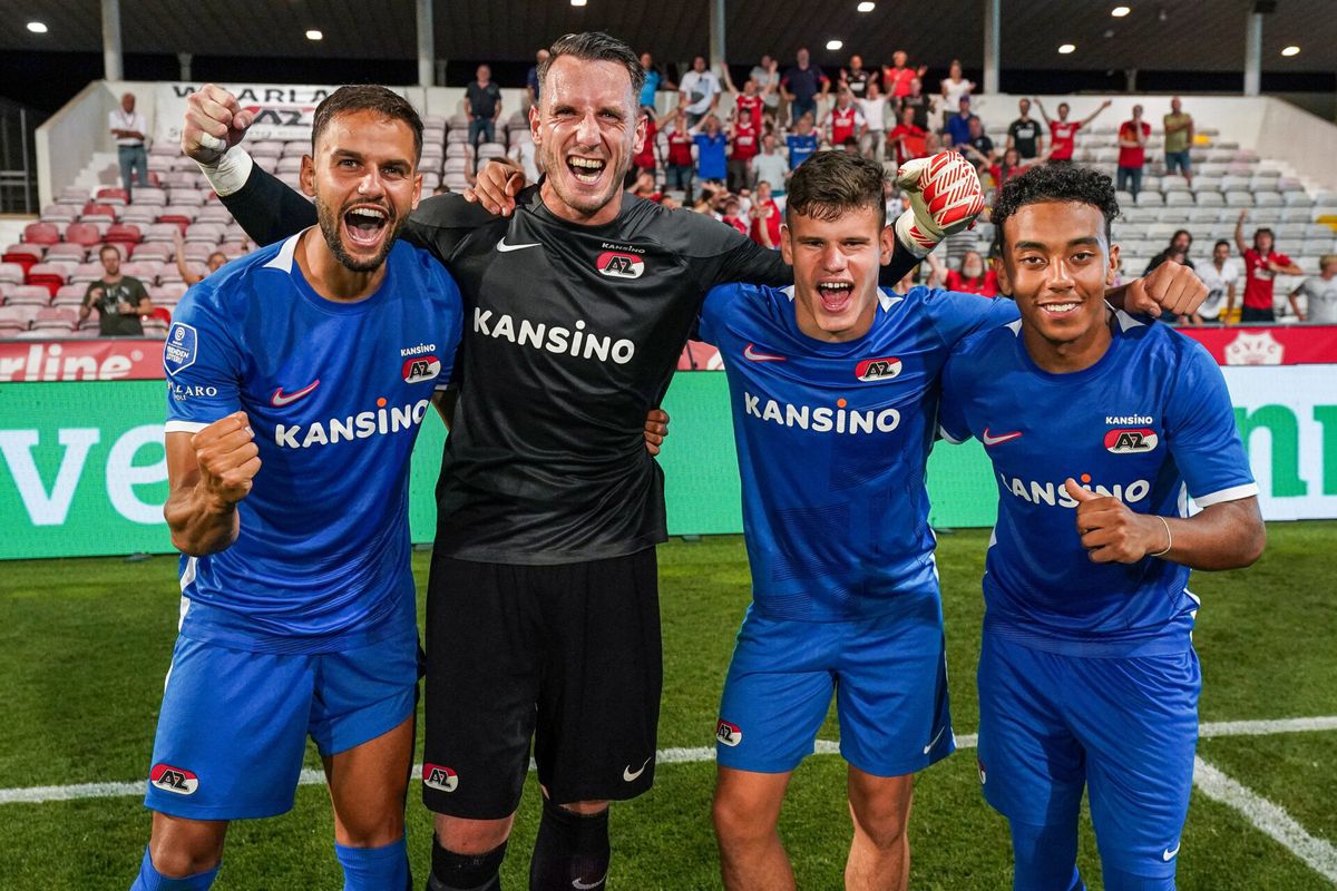 AZ wint als enige Nederlandse club wél op donderdag: Dnipr0-1 aan de kant gezet