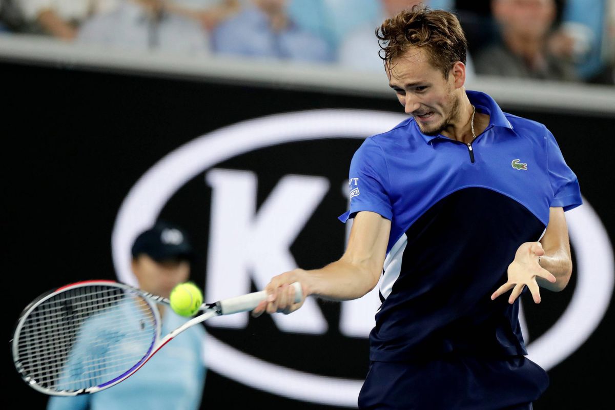 Medvedev met weinig moeite door op Australian Open