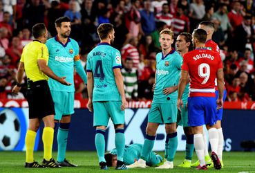 Granada smeert Barcelona tweede verlies van het seizoen aan (video)