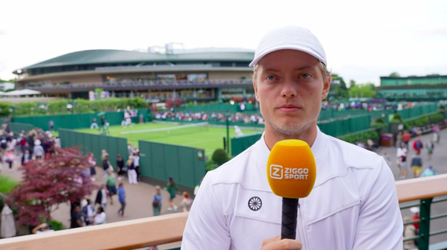 🎥 | Check hier de hoogtepunten van het Wimbledon-debuut van Van Rijthoven