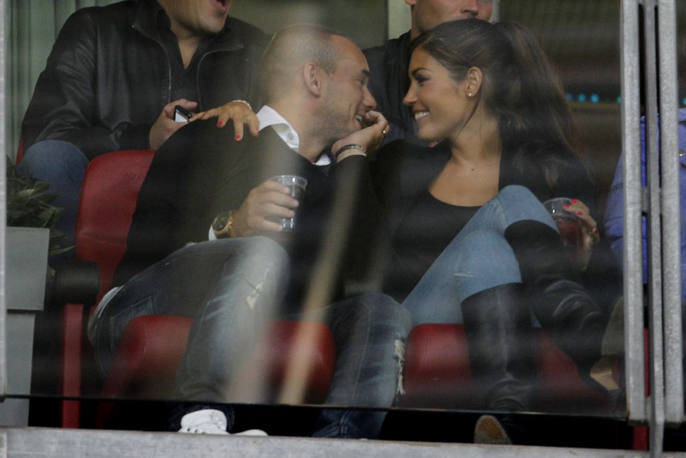 Xess Xavi gaat papa Sneijder achterna en is nu al een womanizer (foto's)