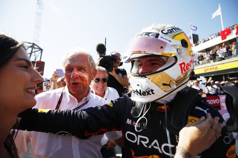 Superieure Max Verstappen komt met 3e Grand Slam op gelijke hoogte met schoonvader