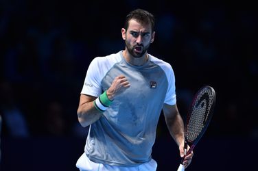 Cilic heeft eerste punten bij ATP Finals binnen na zege op Isner