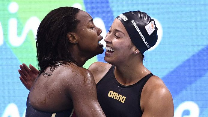 Helaas geen medaille voor Ranomi Kromowidjojo op 100 meter, 2 winnaars