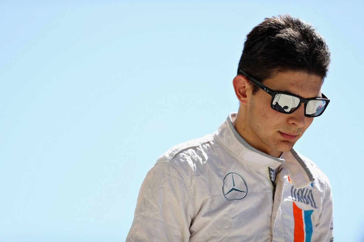Esteban Ocon rijdt in 2017 voor Force India