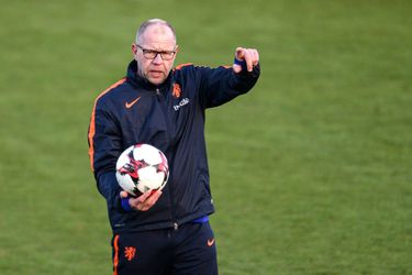 Grim traint Oranje voor de laatste keer als bondscoach