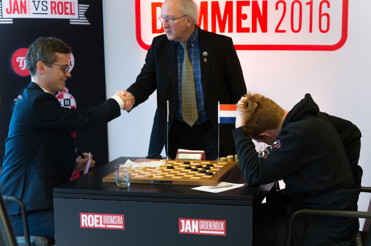 Oranje boven! Droom komt uit voor dammer Boomstra