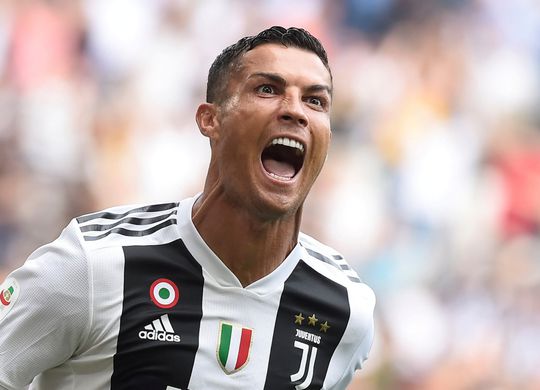 BAM! Ronaldo knalt Juventus heerlijk op voorsprong tegen Empoli (video)