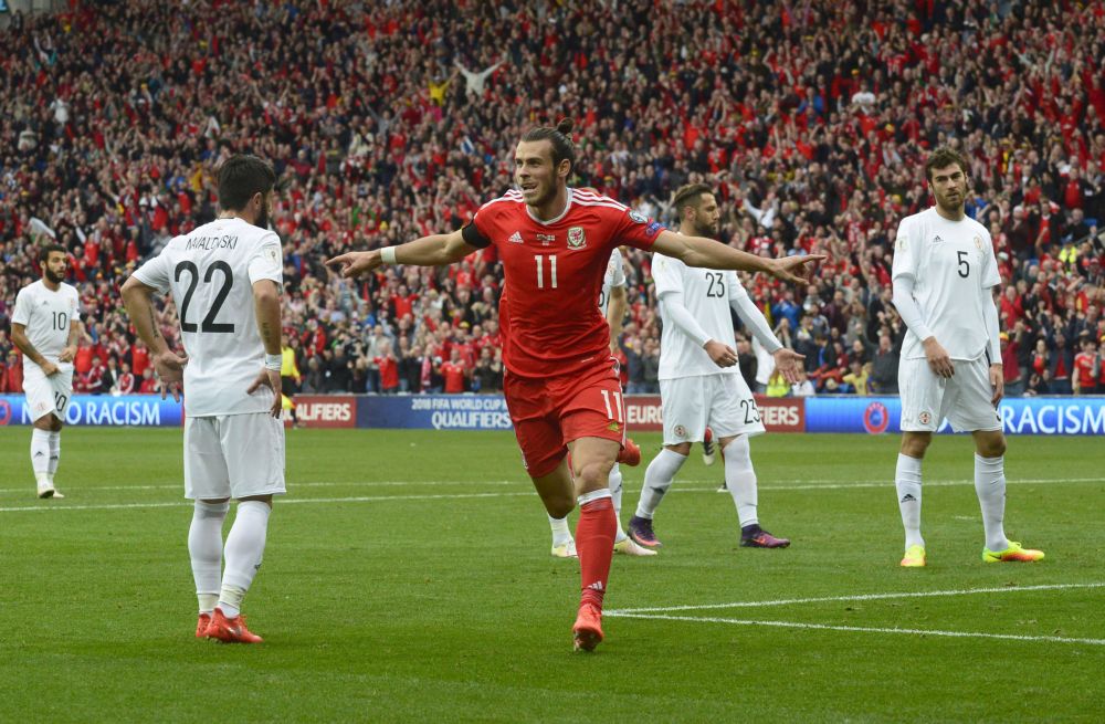 Bale scoort en redt daarmee slechts een puntje voor Wales tegen Georgië