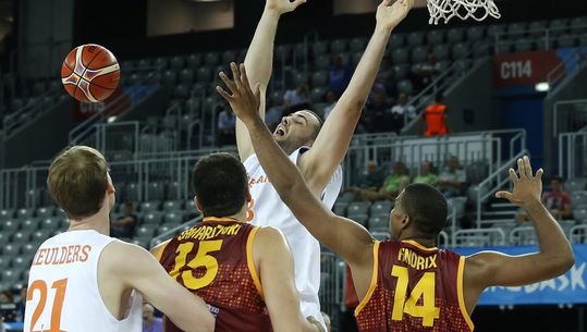 Basketballers Oranje verliezen tweede duel op EK