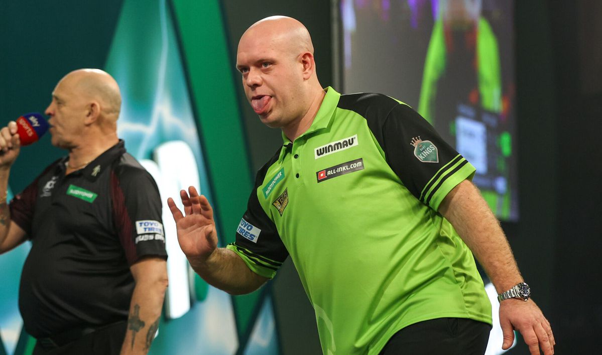 Michael van Gerwen uitgeschakeld op WK darts na horrorshow tegen Scott Williams