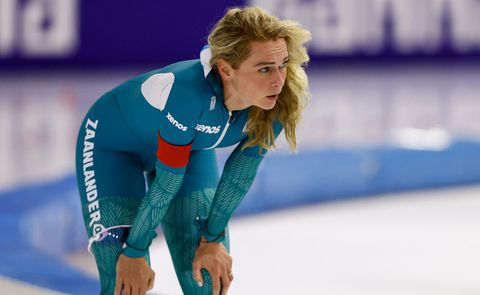 Irene Schouten kritisch na 3 gouden medailles op NK afstanden: 'Weet niet of het heel snel was'