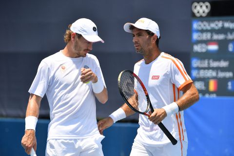 Tennissers Jean-Julien Rojer en Wesley Koolhof starten uitstekend op Spelen