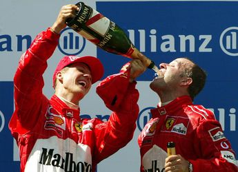 Schumacher's Ferrari moet miljoenen opleveren op veiling