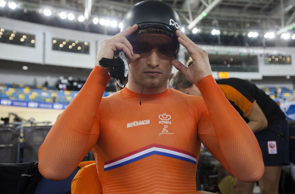 Büchli mag opeens niet meedoen aan onderdeel keirin