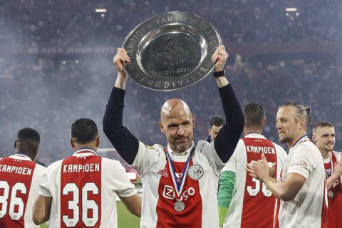 Erik ten Hag kijkt terug op Ajax-periode: 'Ben van deze club gaan houden'
