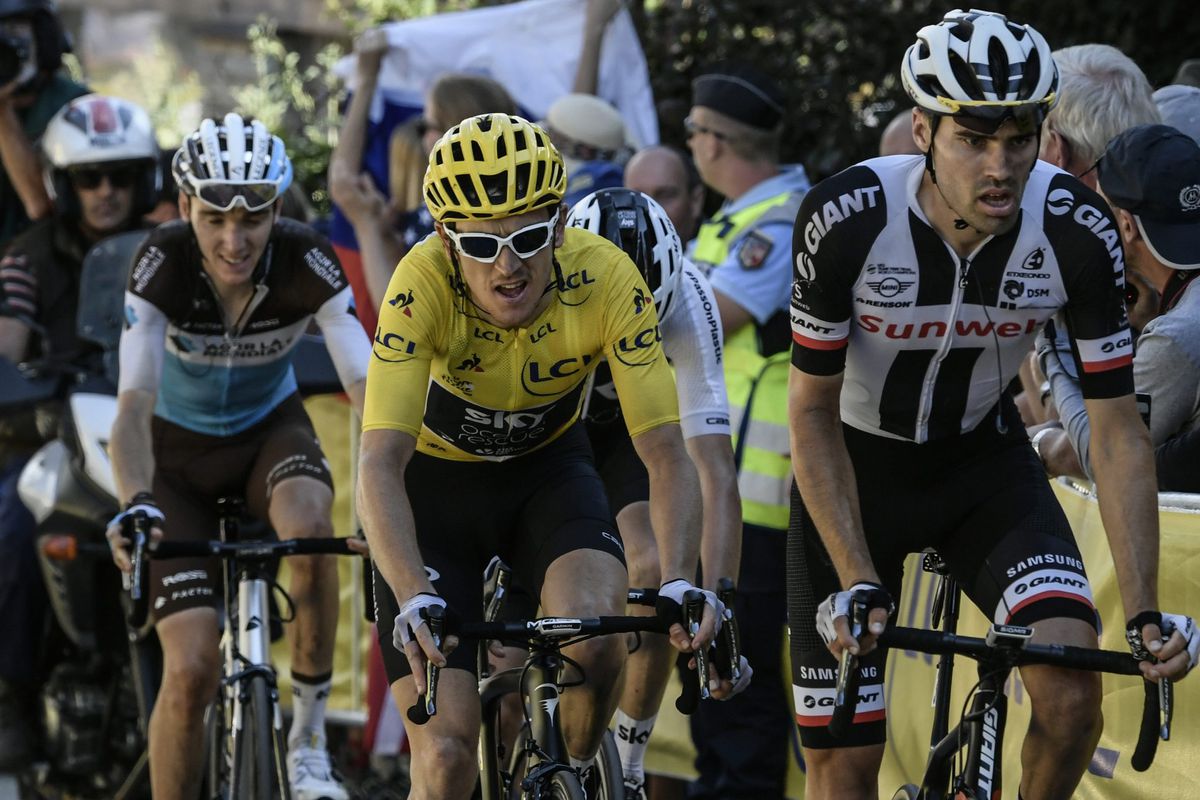 Tourklassement na etappe 12: Dumoulin doet toch goede zaken, Kruijswijk nog steeds in de top 10