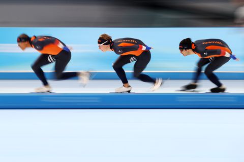 Programma 'TeamNL' zaterdag 12 februari: ploegenachtervolging (v), 500m (m) en Kimberley Bos