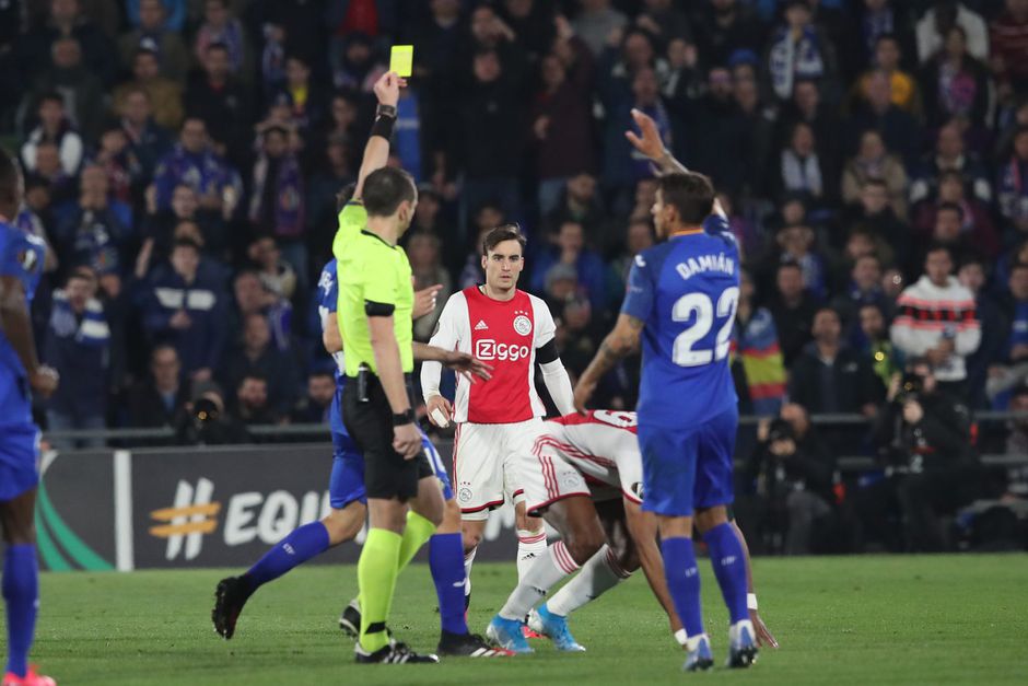 5 spelers van Ajax en 3 van Getafe op scherp bij verwacht kaartenpotje