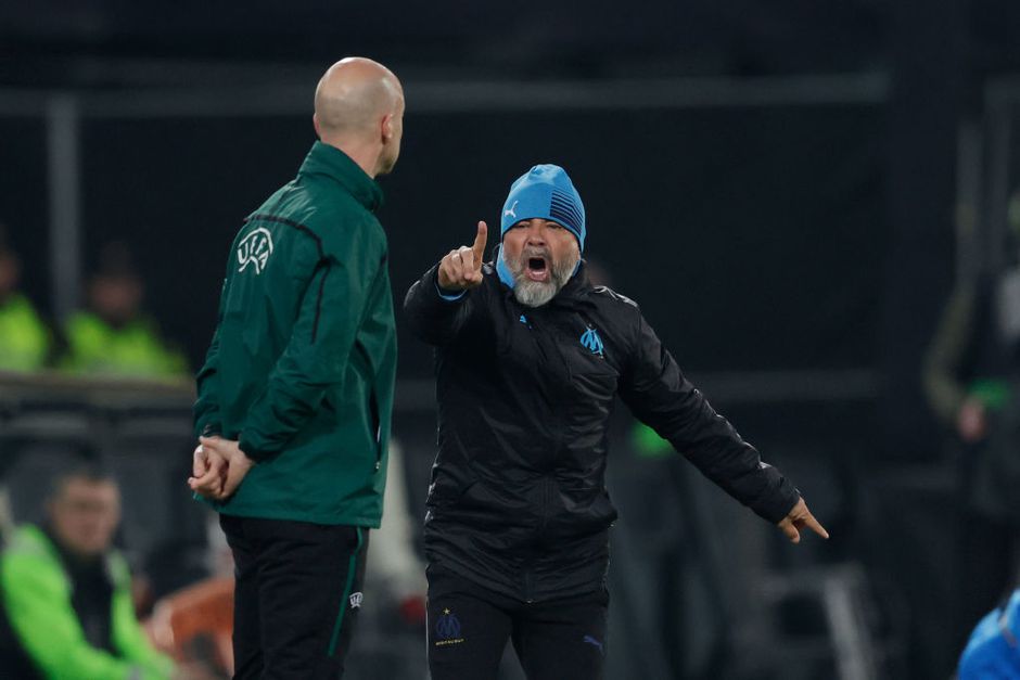Marseille-coach na nederlaag tegen Feyenoord: 'Mag op dit niveau niet gebeuren'