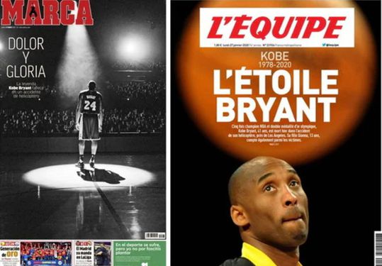 De internationale kranten huilen ook om Kobe
