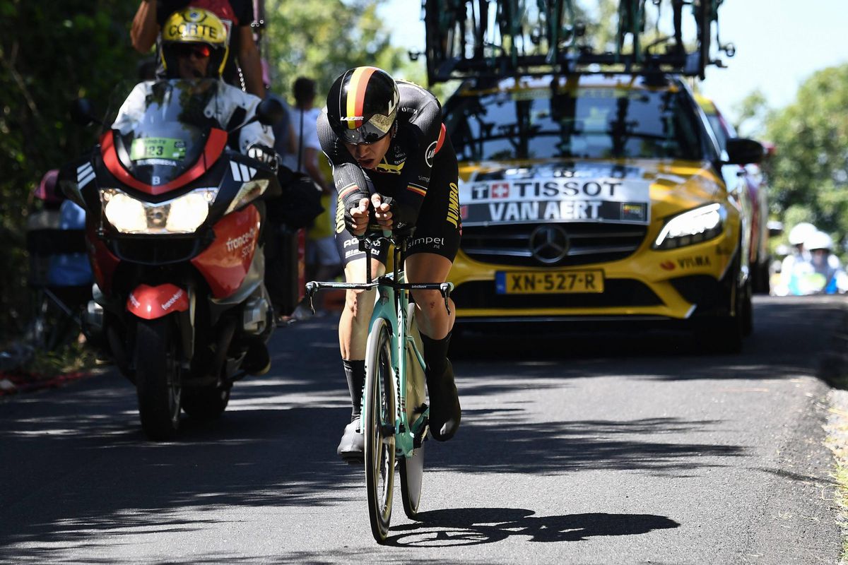 Van Aert appt vanuit het ziekenhuis koersupdates