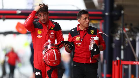 Nog meer pech voor Charles Leclerc: Ferrari-coureur moet vanuit pitstraat starten