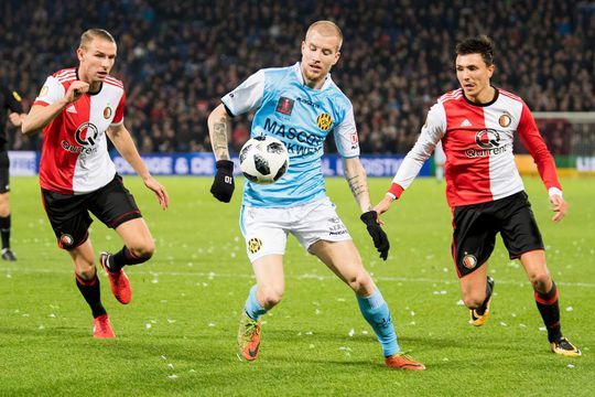 Gustafson hoeft niet terug naar Feyenoord: 'Ik ontwikkel me hier goed'