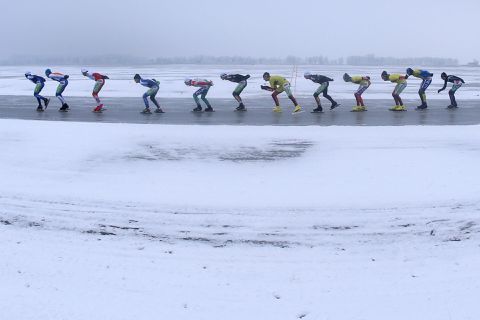 Schaatsbond verwacht snel een marathon op natuurijs: 'Verenigingen gaan er voor'