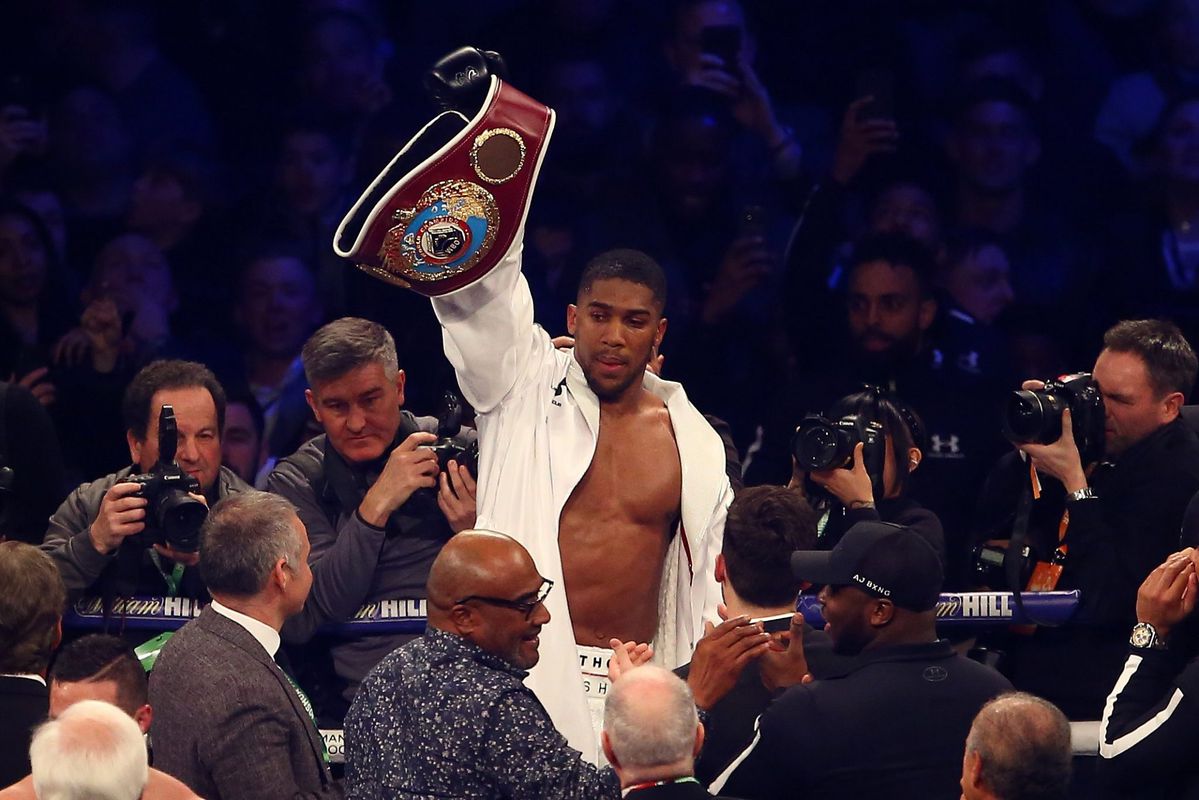 Anthony Joshua verdedigt op Wembley zijn zwaargewichttitels tegen Povetkin