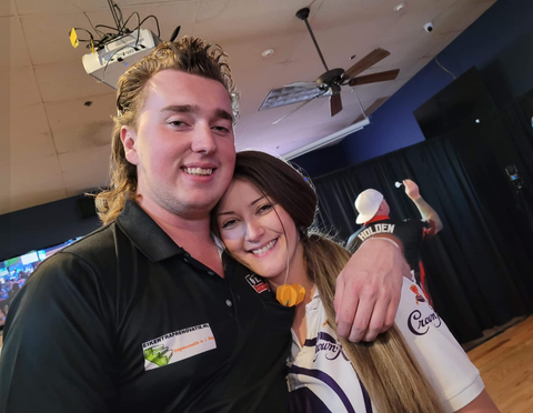 Dit is de bijzondere manier waarop darter Danny Jansen zijn vriendin ontmoette