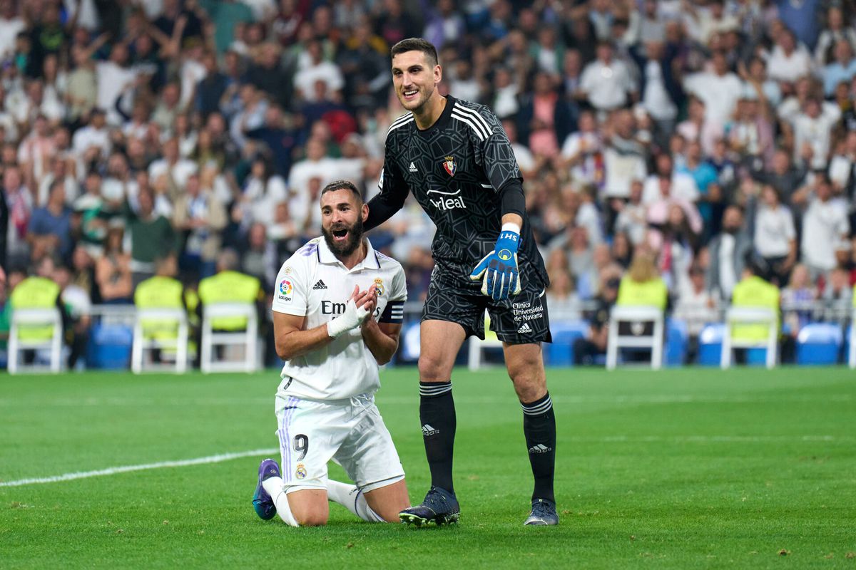 Real Madrid niet meer alleen op kop in LaLiga na gelijkspel tegen Osasuna