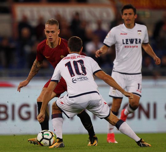 Karsdorp debuteert bij AS Roma met zege op Crotone