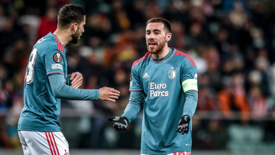 Feyenoord houdt aan kansenfestival tegen Shakhtar Donetsk gelijkspel over