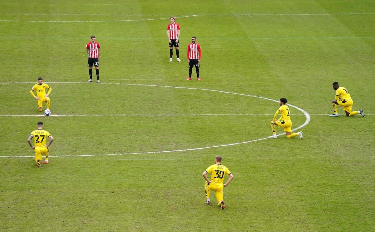 Brentford-spelers stoppen met knielen voor Black Lives Matter: 'We geloven er niet meer in'