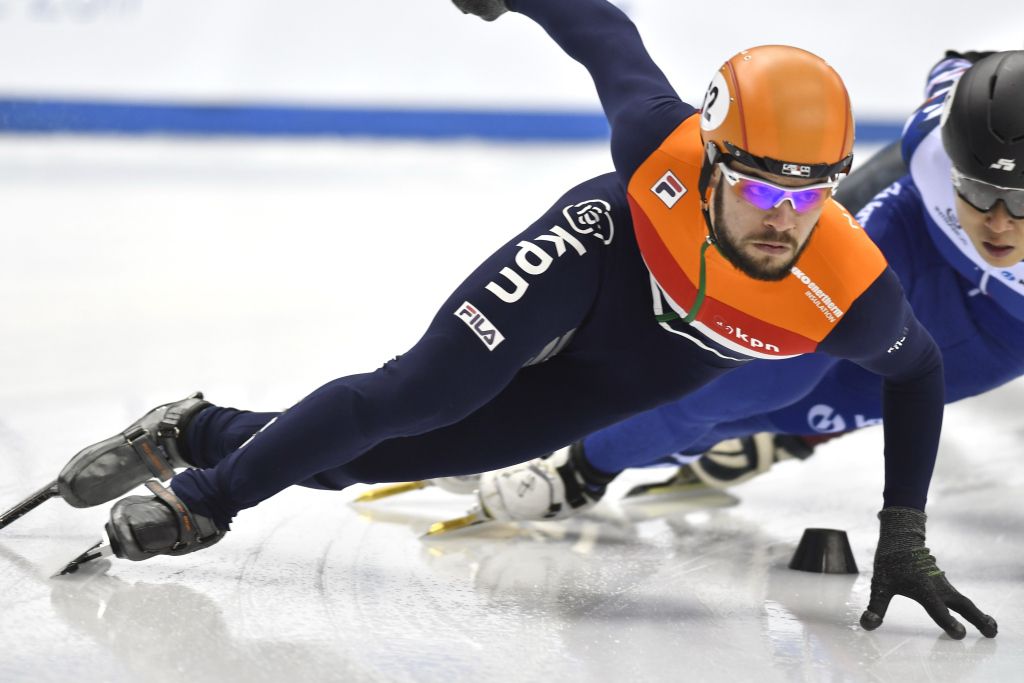 Knegt vis net naast het goud op de 1.000 meter in Minsk