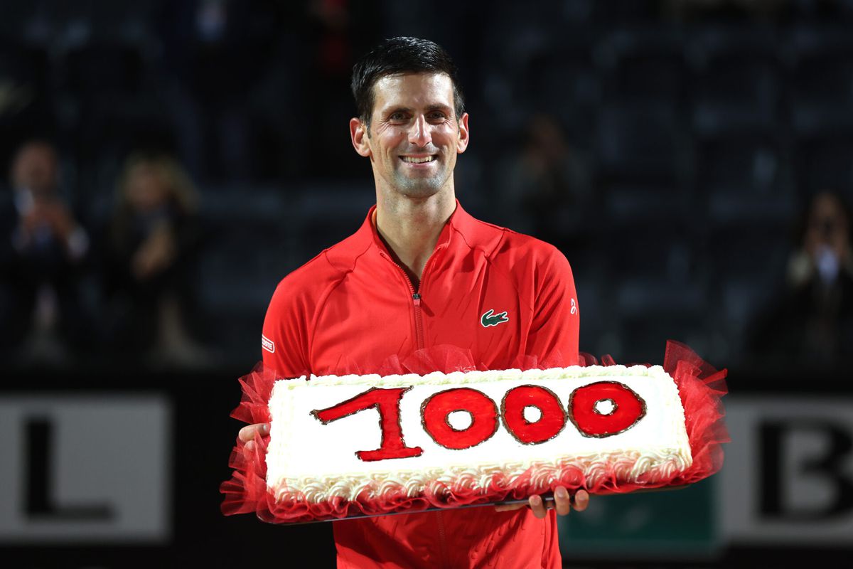 1.000 zeges! Novak Djokovic is 5e tennisser in Open Era die mijlpaal bereikt