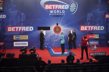 Geen middagsessie bij unieke World Matchplay