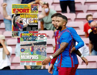 Memphis kan nu al niet meer stuk bij Spaanse pers: 'Hij trok zijn superheldencape aan'