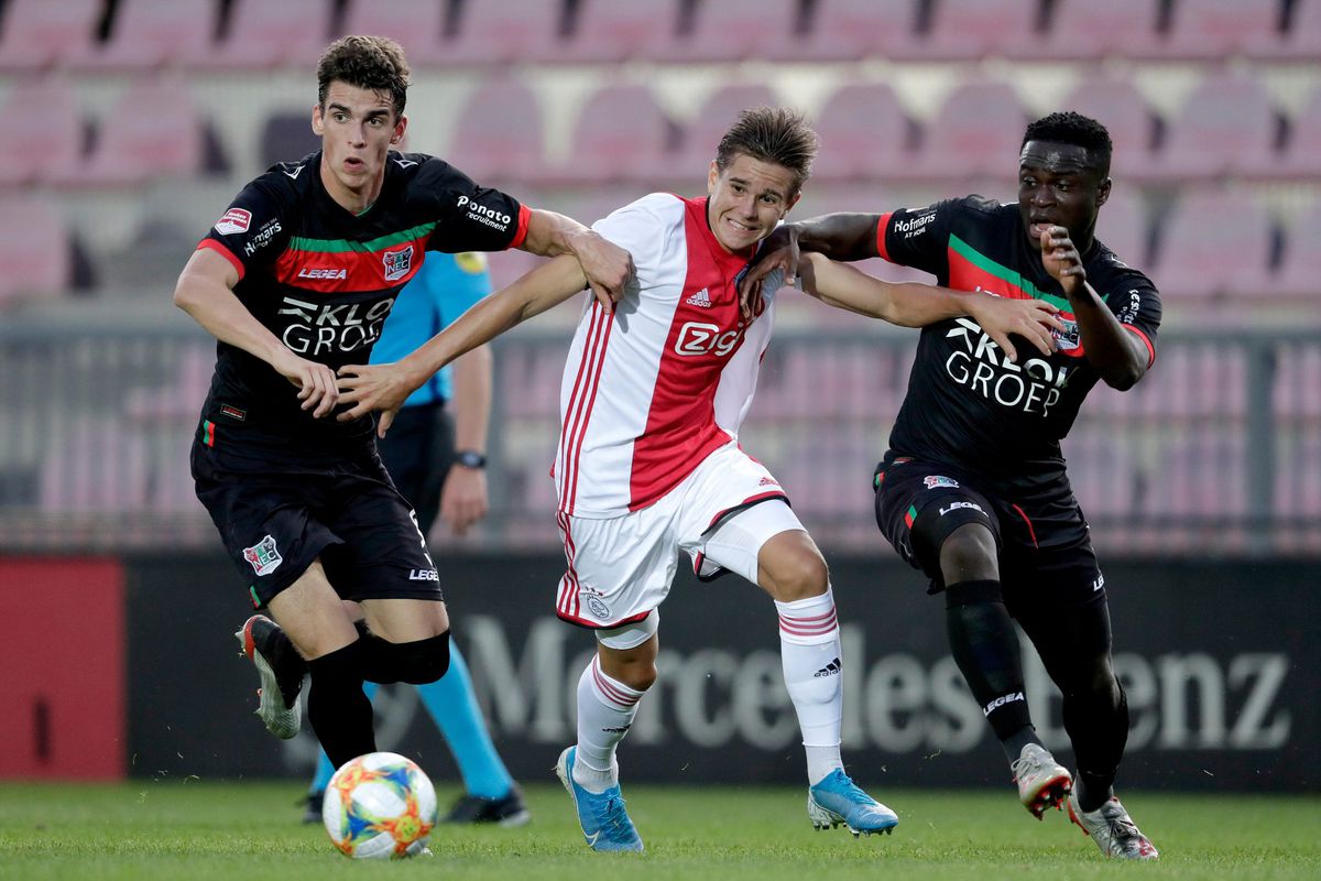 KKD: Jong Ajax en NEC spelen gelijk in vermakelijk potje, Jong FC Utrecht en Excelsior winnen