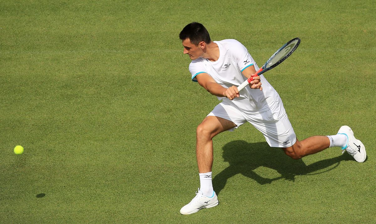 Tomic boos vanwege boete op Wimbledon: 'Sorry dat ik onwel was'