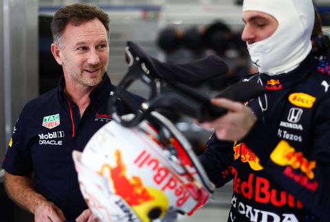 Christian Horner ziet gefrustreerde Max Verstappen: 'Hij moet zich heel snel herpakken'