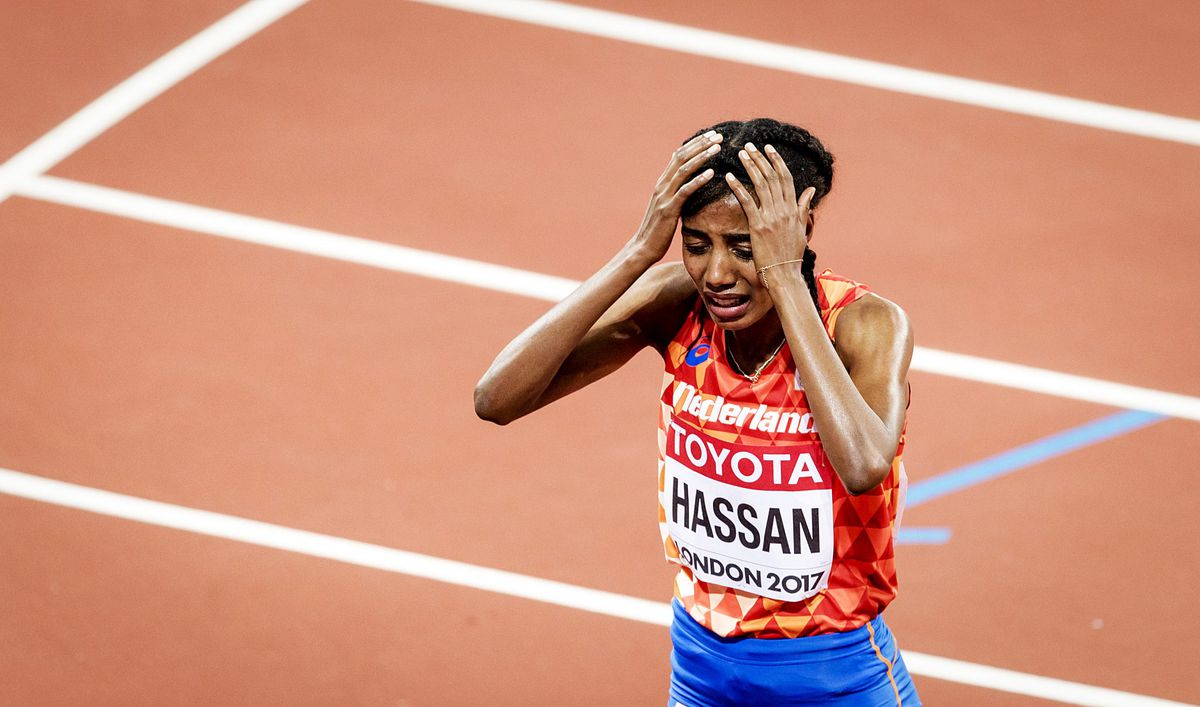 Hassan verliest medaille op de 1500 meter op de laatste meters uit het oog
