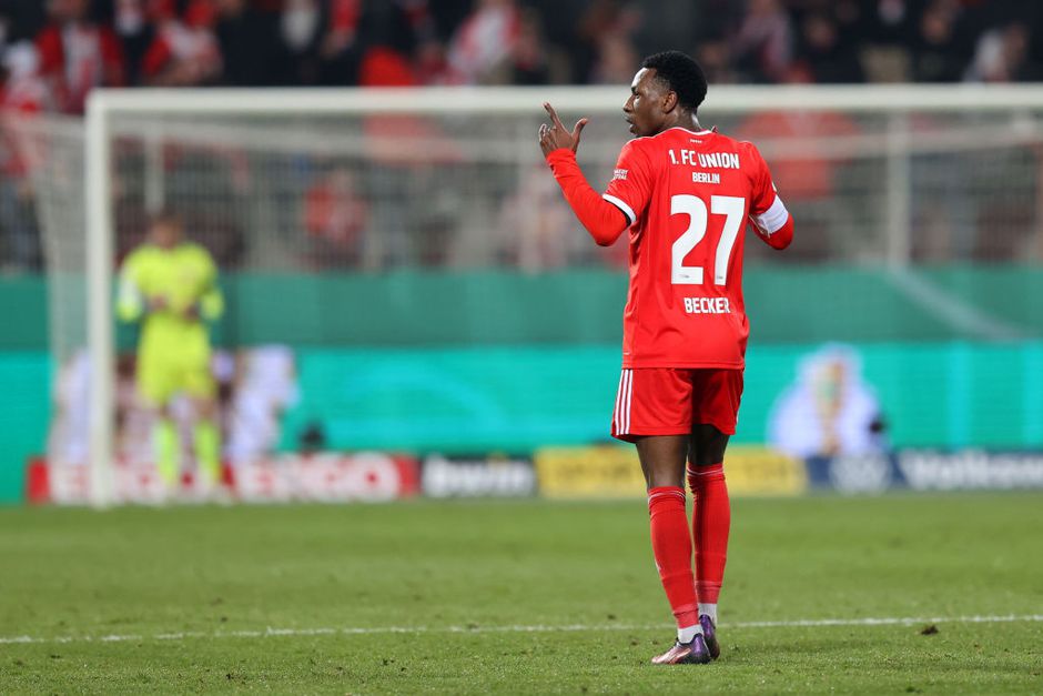 Sheraldo Becker belangrijk voor Union Berlin in kwartfinales Duitse beker